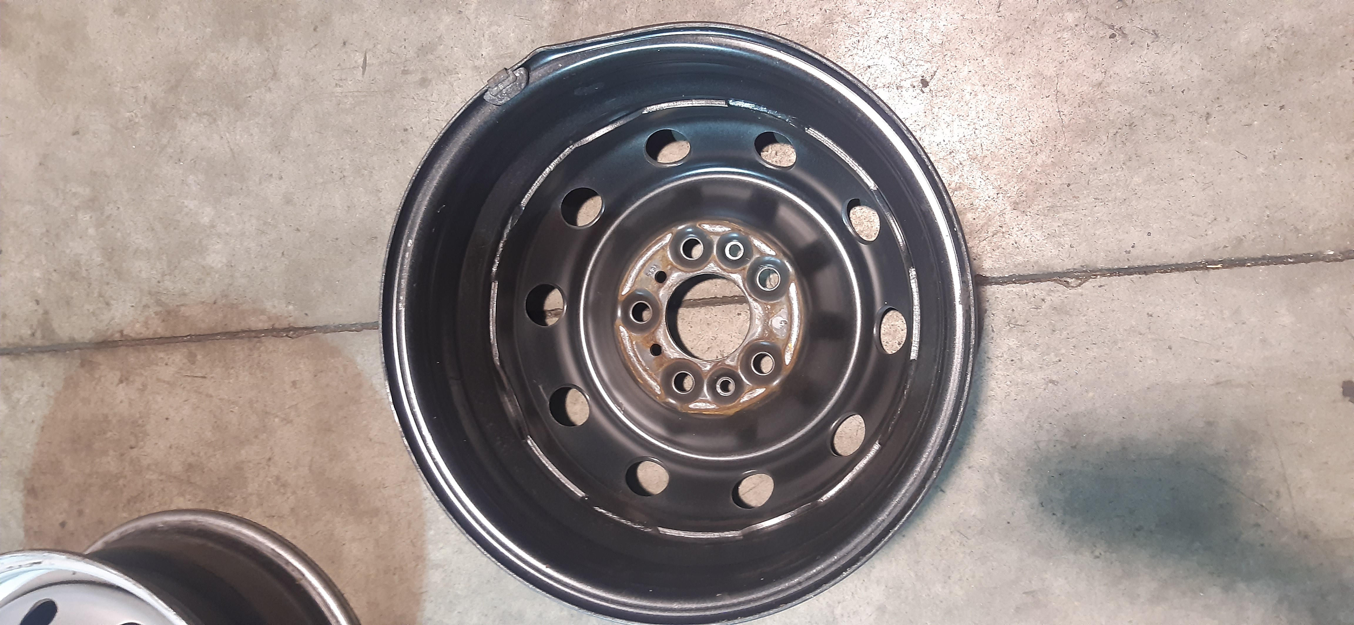 N.2 Cerchi in ferro 5 FORI Fiat Ducato 2.3MJ 2020 6JX15H2 ET63