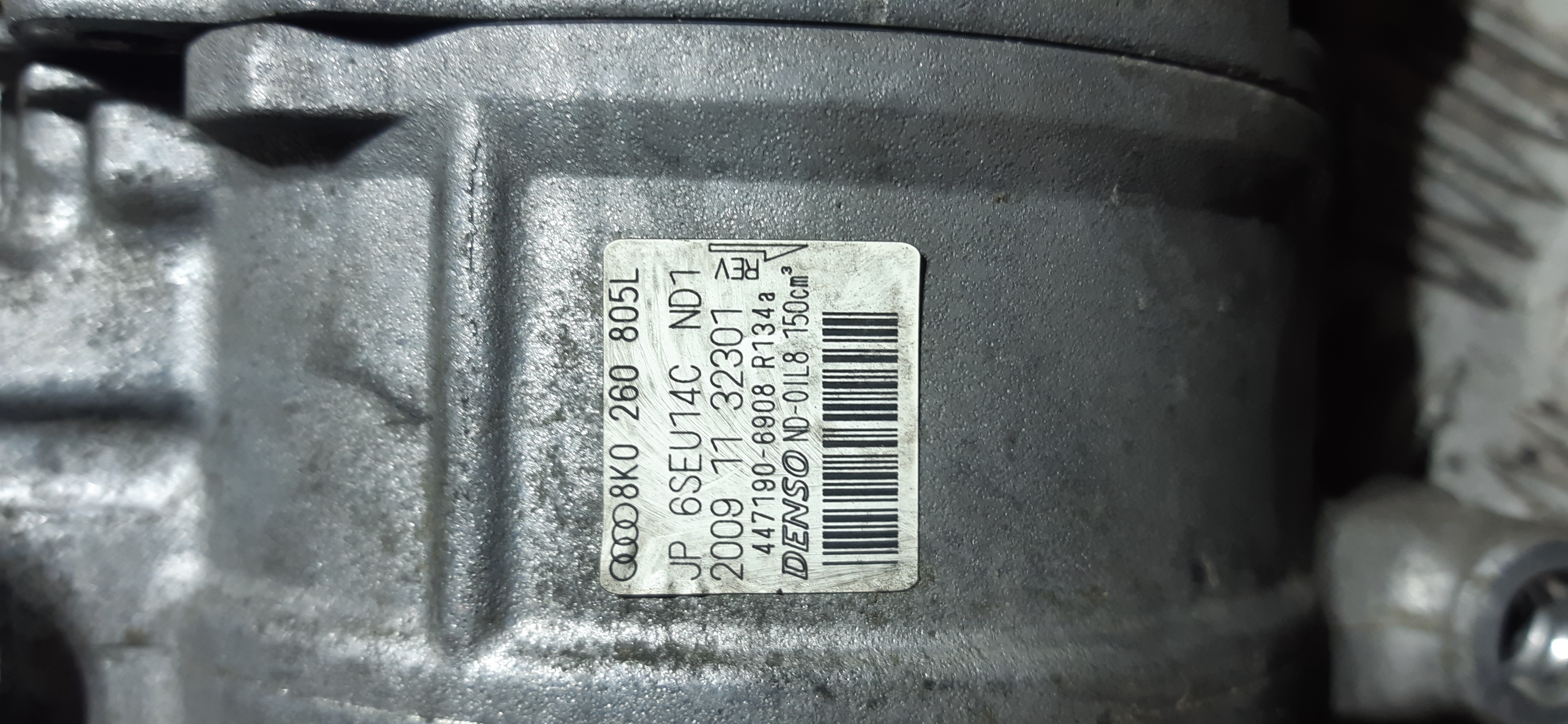 Compressore clima Audi Q5 2.0TD 2010 CAH 8K0260805L COMU751