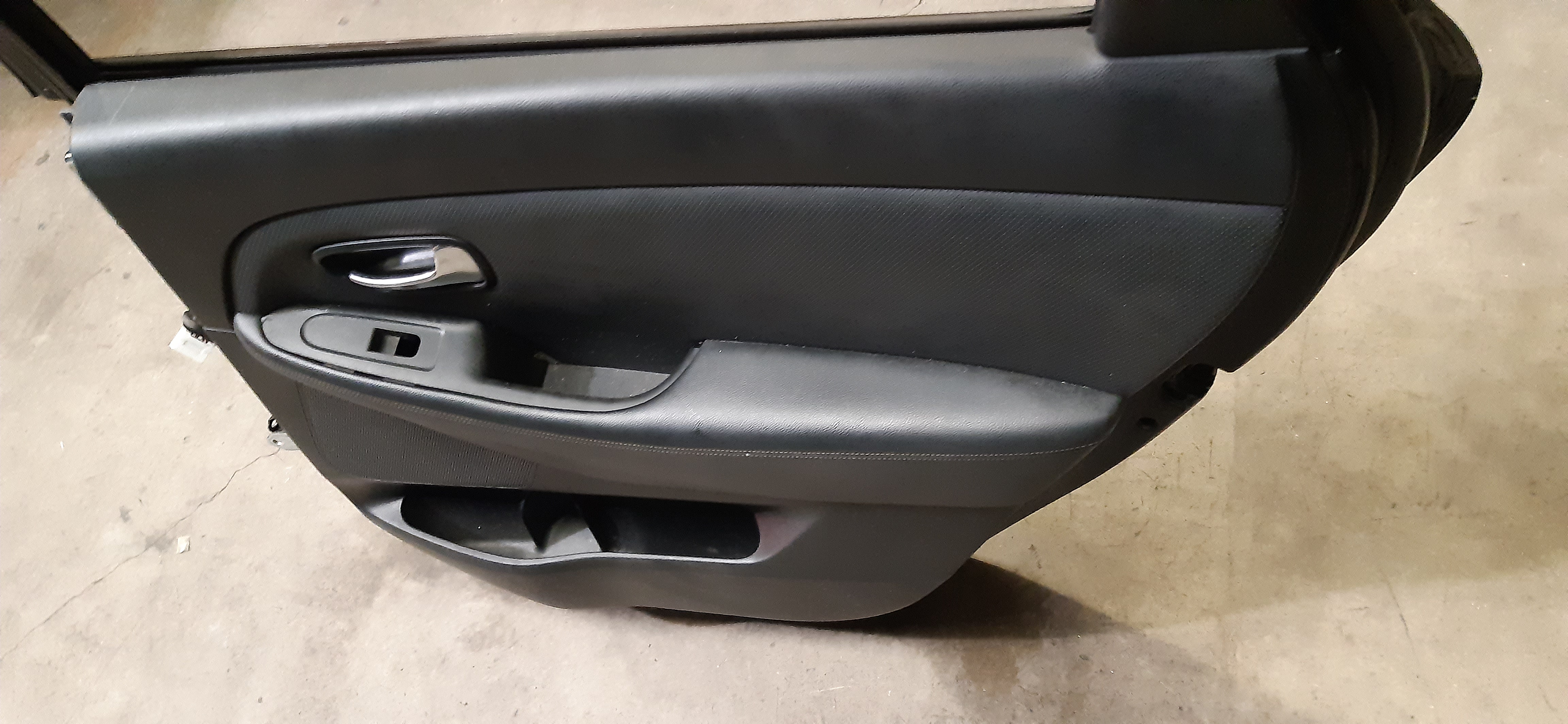 Portiera Post DX completo di pannello Kia Carens Rondo  2013 5P NERA