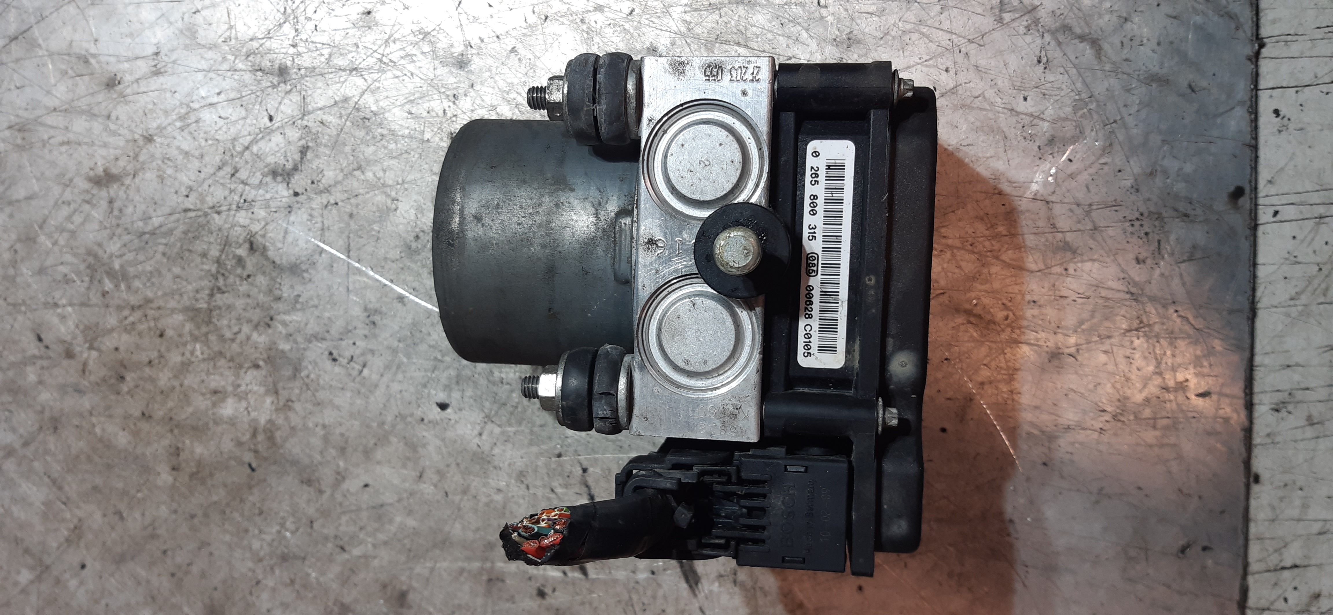 ABS Fiat Punto 3° Serie 1.2B 2010 188A4000 0265800315 ABS255