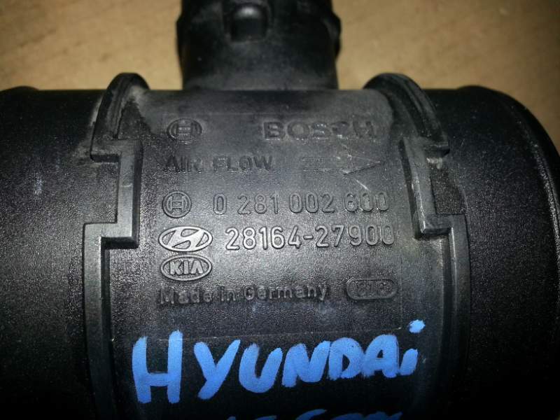 Debimetro hyundai tucson 2.0 16 valvole CRD BOSCH 0281002600