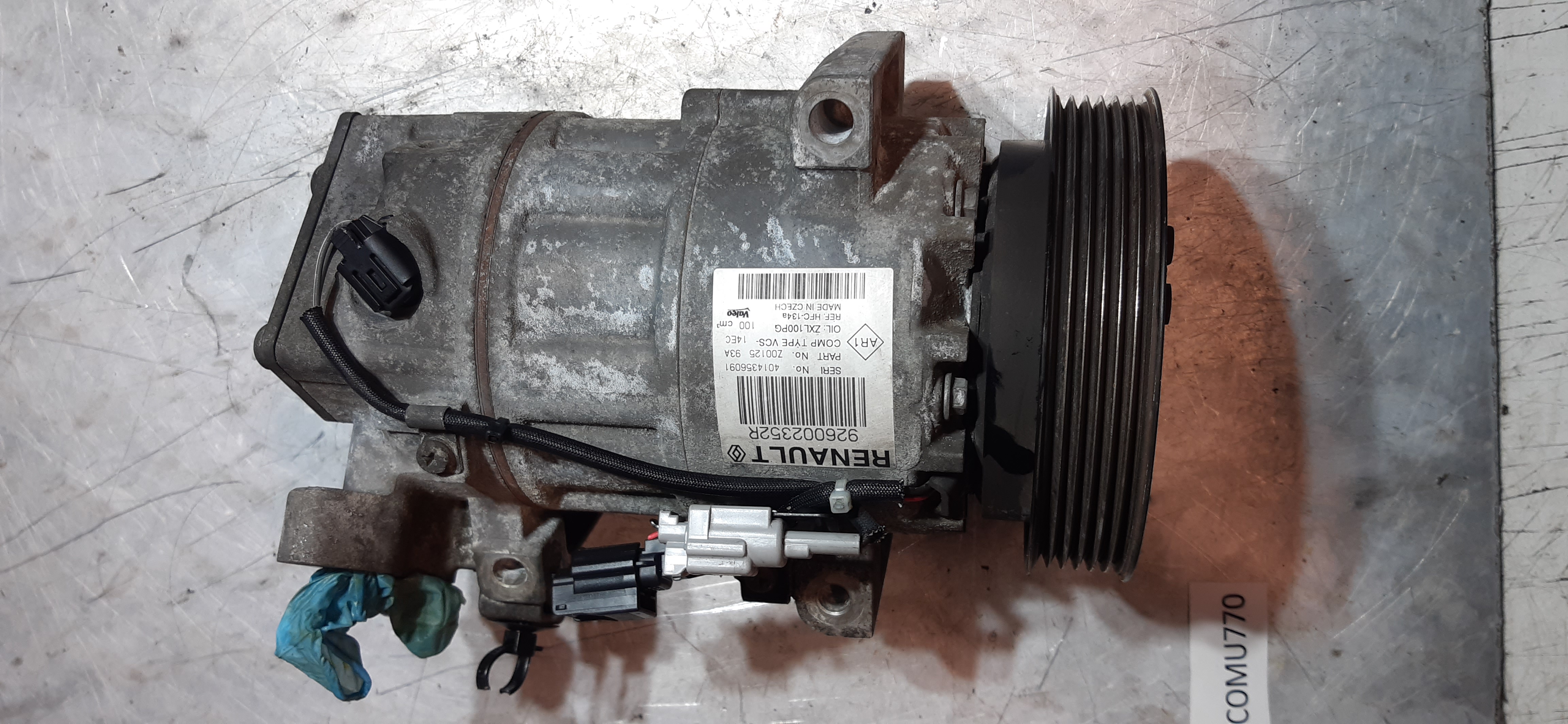 Compressore clima Renault Clio 1.5DCI 2014 5P SW K9K C6 926002352R COMU770