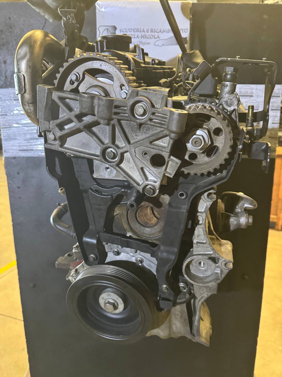 MOTORE RENAULT 1.5 DCI NUDO K9K SENZA TURBINA + SENZA INIETTORI MODELLO CONTINENTAL MTU542