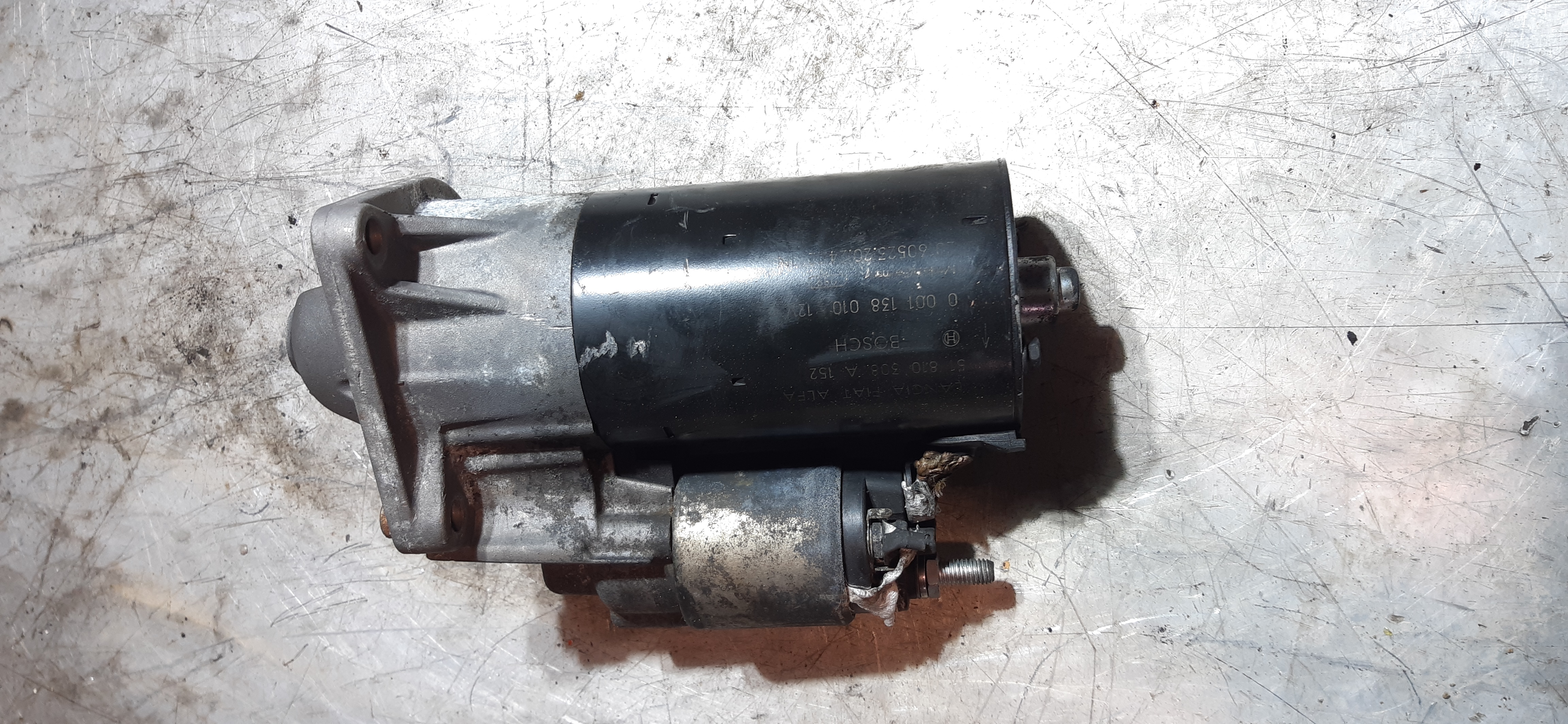 MOTORINO AVVIAMENTO FIAT / ALFA / LANCIA 1.6MJ 0001138010 MA935