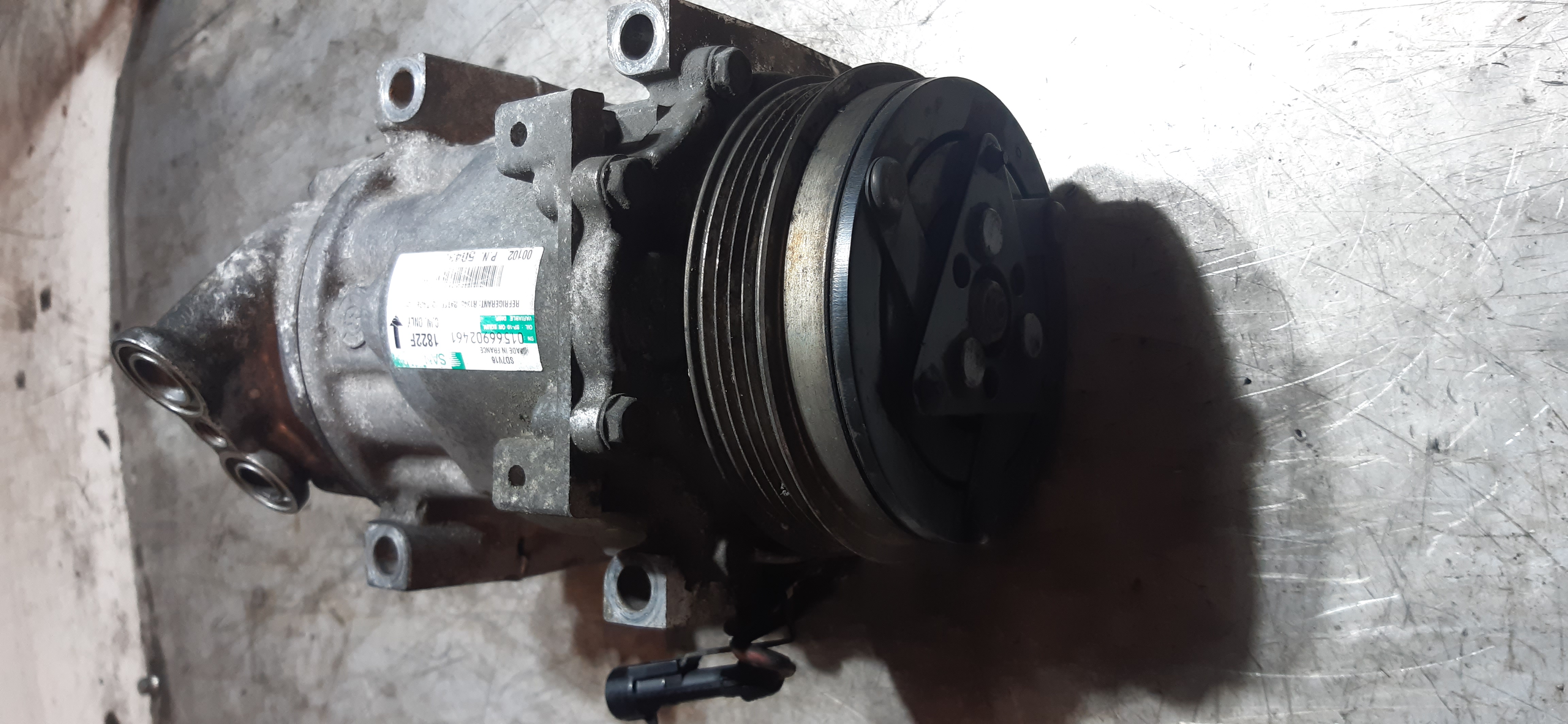 COMPRESSORE CLIMA FIAT DUCATO 2.3MJ 2016 F1AE3481D 01566902461 COMU772