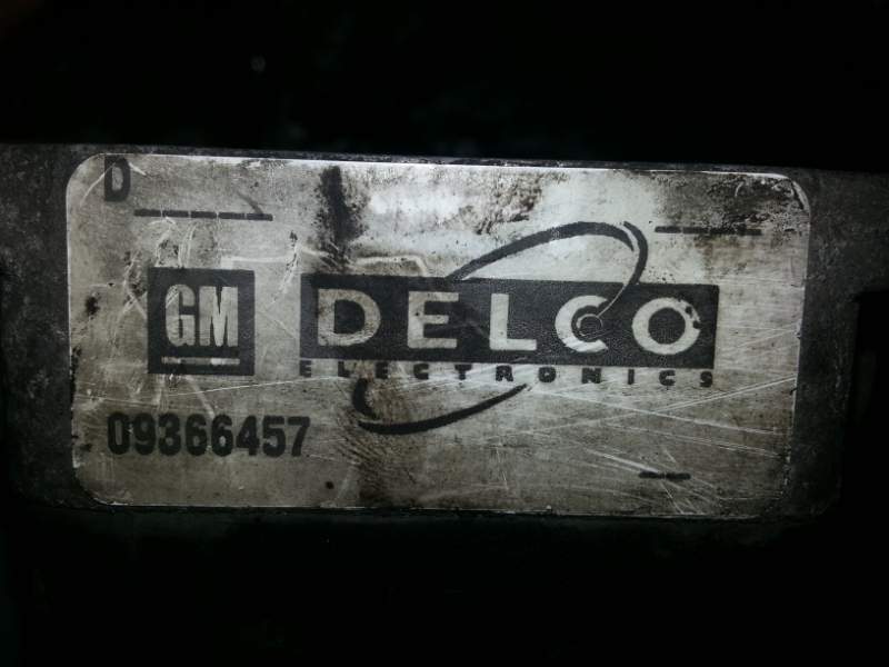 Code opel astra 1.4 X14XE DELCO O9366457