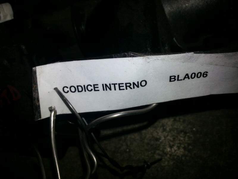 Blocchetto accensione con code alfa romeo 156 1.9 JTD 2000