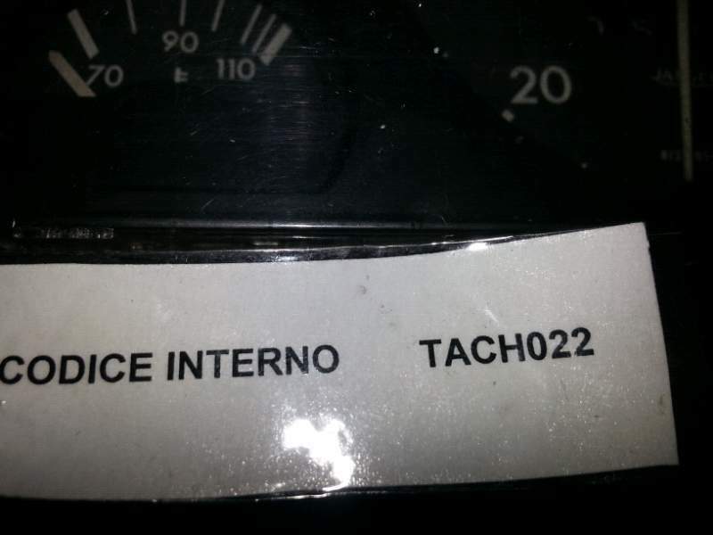 Tachimetro fiat scudo JTD