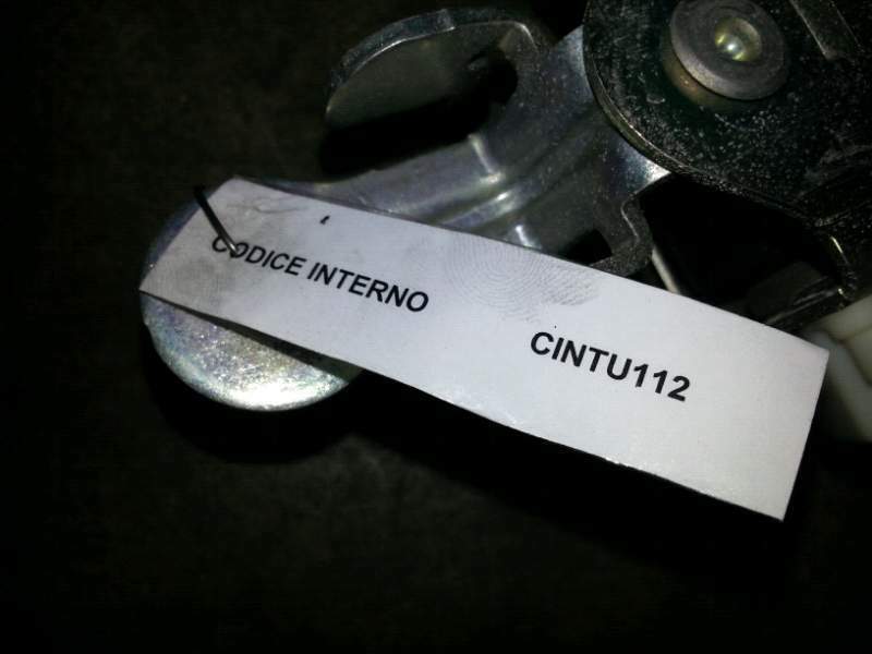 Cintura sicurezza ant dx per Renault Clio 12 benz 16v del 2008