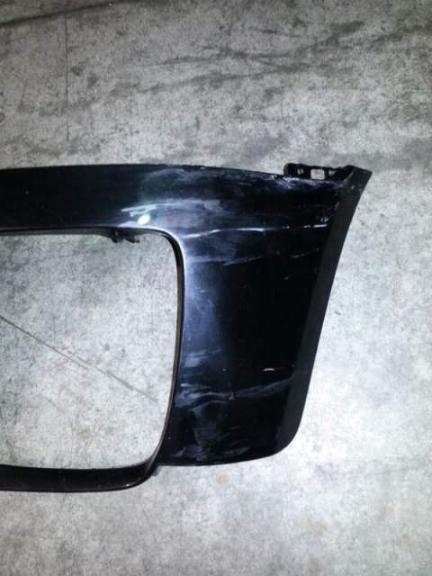 Paraurti anteriore nero BMW X6 del 2011