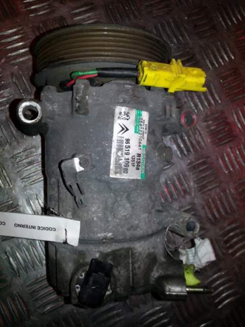 Compressore clima usato Peugeot 1.6 Hdi - 9651910980