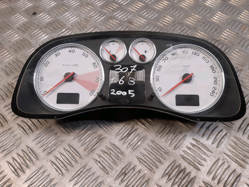 Tachimetro Peugeot 307 cc 1.6b 2005 TACH018 9655476680