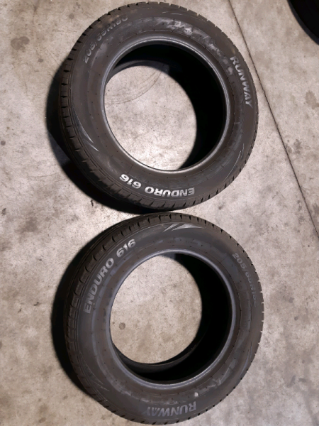 N.2 gomme da carico Runway 205 65R16C GOMMUS190