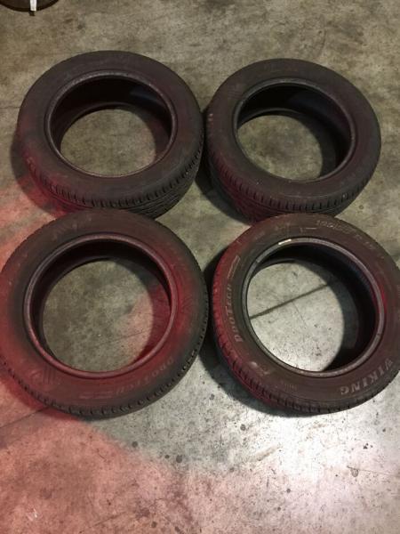 N.4 gomme estive Viking 195 55 R15 85V DOT 2419 GOMMUS220