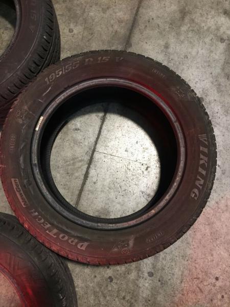 N.4 gomme estive Viking 195 55 R15 85V DOT 2419 GOMMUS220