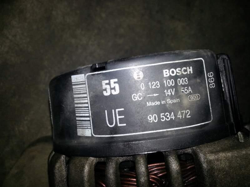 Alternatore usato opel corsa 1.0 benz. (X10xe) 0123100003