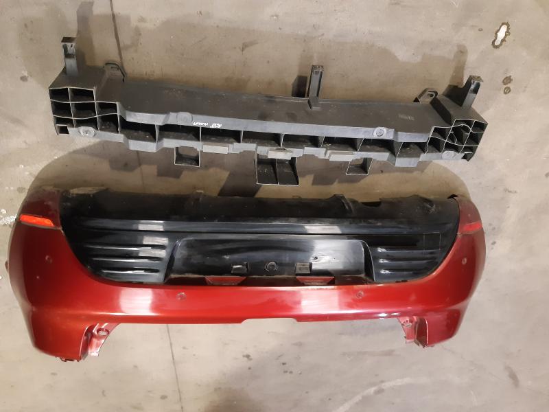 PARAURTI POSTERIORE COMPLETO DI SENSORI RENAULT CLIO 1.5DCI 2017 5P ROSSA 