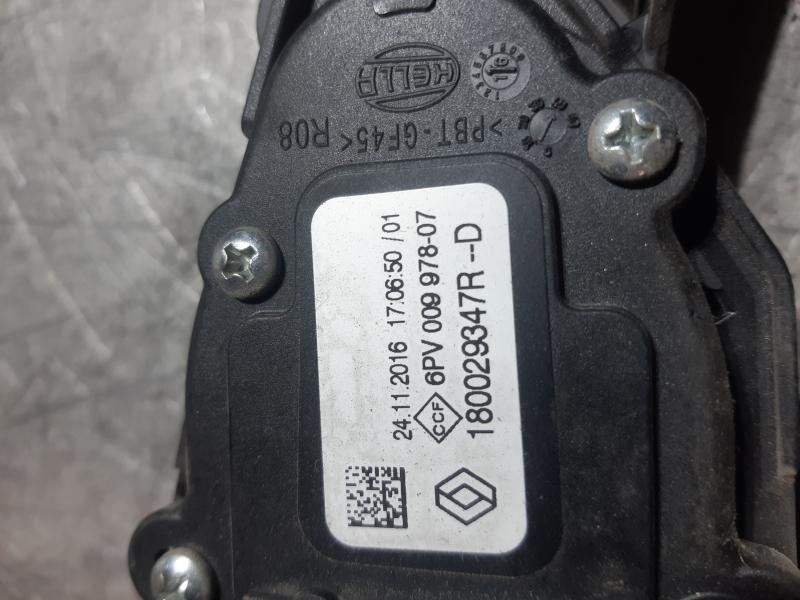 PEDALE ACCELERATORE RENAULT CLIO 1.5DCI 2017 180029347R PEDAU344