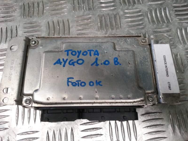 Centralina motore usata Toyota aygo 1.0 b del 2006cod 0261208702 COD INTERNO CT067