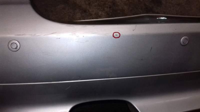 Paraurti post con sensori di parcheggio BMW 530 SW del 2007