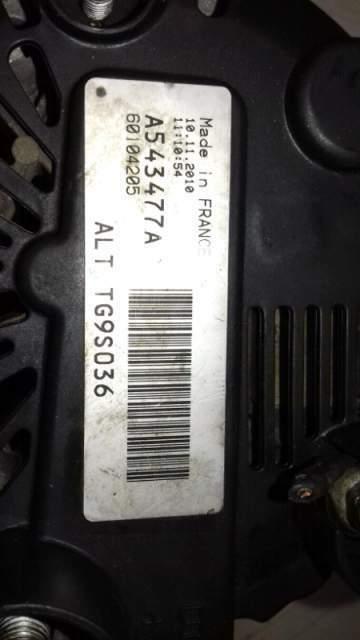 Alternatore Fiat Grande Punto 1.3 MJ del 2007 - A543477A -