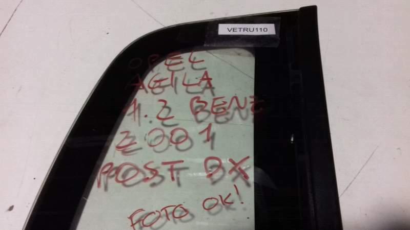 Deflettore posteriore destro Opel Agila 1.2 B. &quot;2001&quot; VETRU110