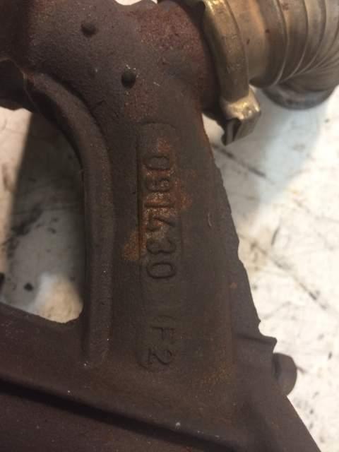 Collettore di scarico RENAULT 1.9dci 091430 - COLLE160