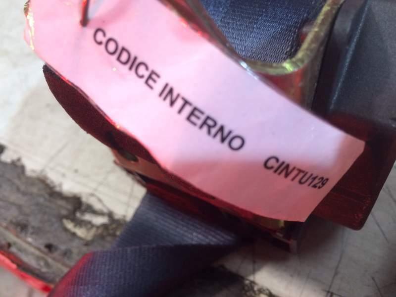 Cintura sicurezza anteriore sx CITROEN BERLINGO &quot;2007&quot; - CINTU129