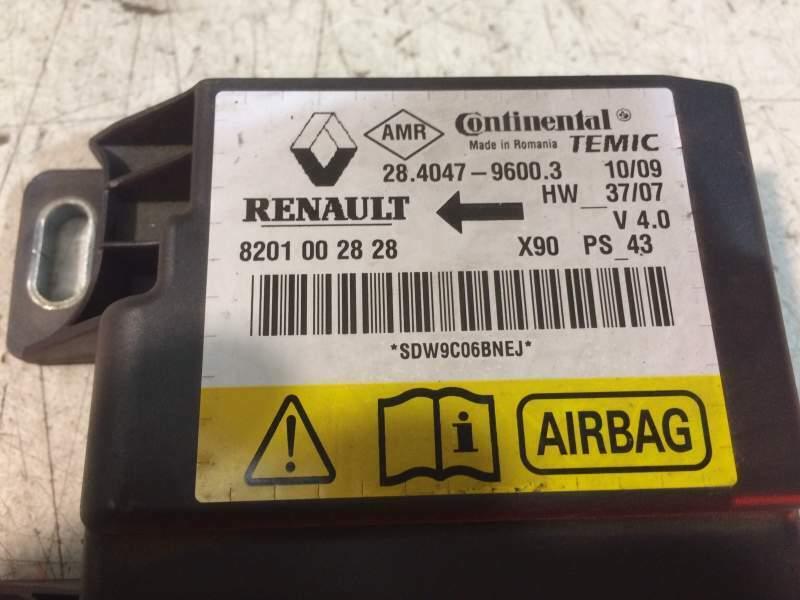 Centralina airbag DACIA SANDERO 1.4b/gpl 2010 - AIRB593 8201002828