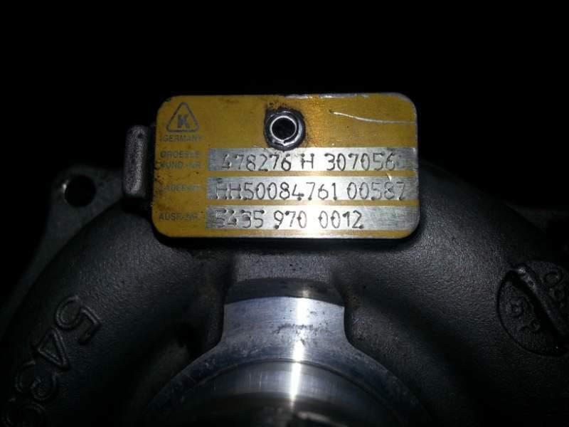 Turbina renault 1.5 DCI - 54359700012