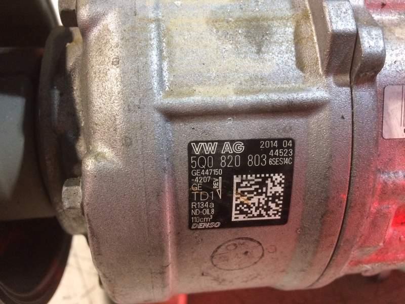 Compressore clima VW GOLF 1.6tdi &quot;2016&quot; - COMU237 5Q0820803