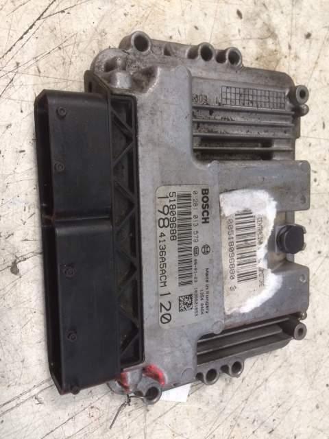 Centralina motore FIAT BRAVO 1.9jtd  2007 - CT222 51809688 - 0281013579