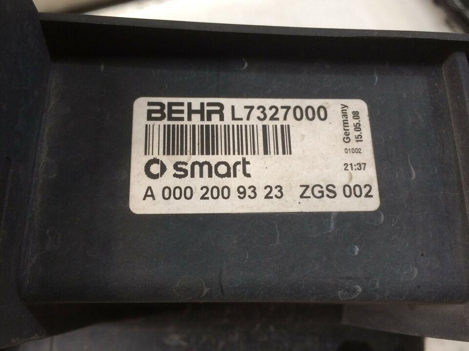 Ventola radiatore SMART 800CDI &quot;2008&quot; - VRAD255