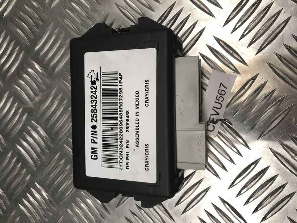 Centralina ECU CHEVROLET CAPTIVA &quot;2008&quot; 25843242 CEVU567