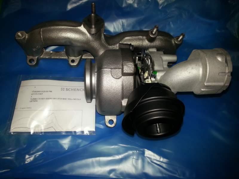 Turbina vw - audi - seat 1.9 105-90CV 751851-5003S revisionata