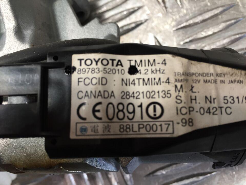 Blocchetto accensione Toyota rav4 2.0 td anno 2003 BLA126