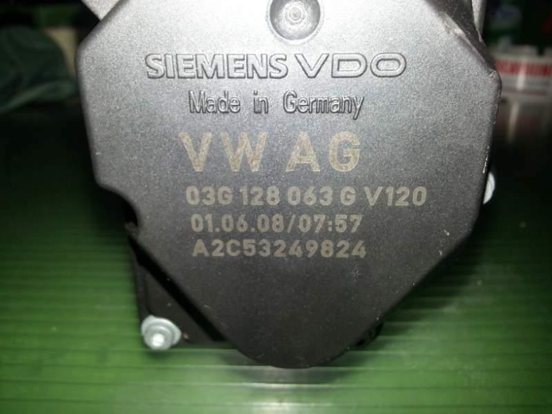 Corpo farfallato audi A3 TD SIEMENS VDO A2C53249824