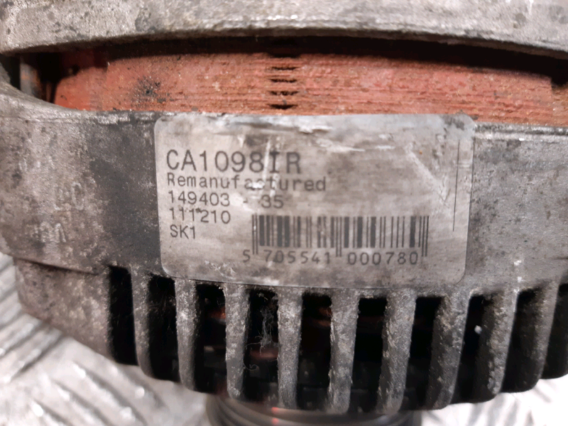 Alternatore Fiat ulysse 2.1td ALT519 CA1098IR