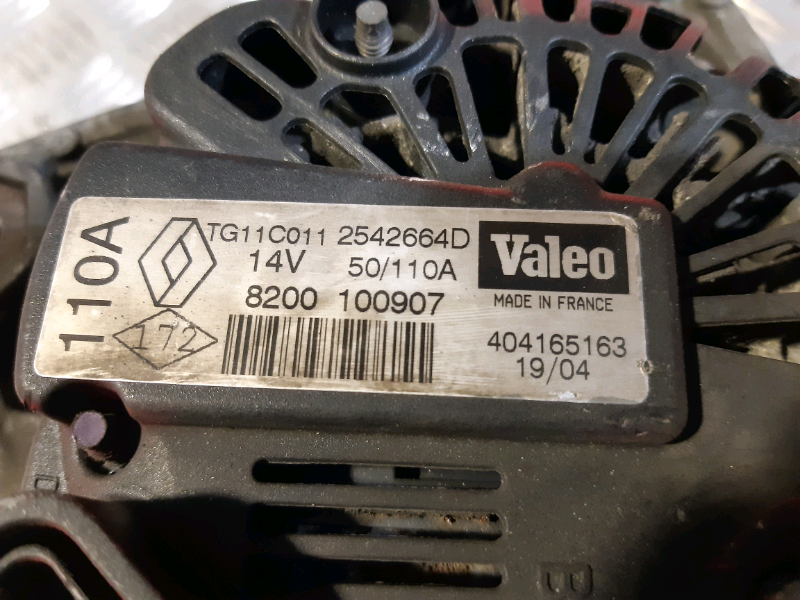 Alternatore Nissan micra 1.5dci ALT145 254266AD