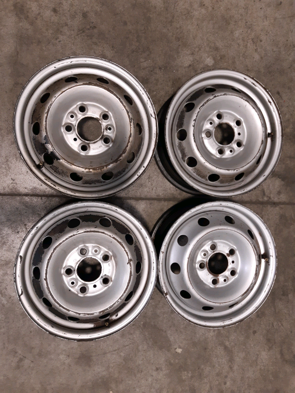 N.4 cerchi in ferro 15&quot; Peugeot boxer 2009 6jx15H2 ET68