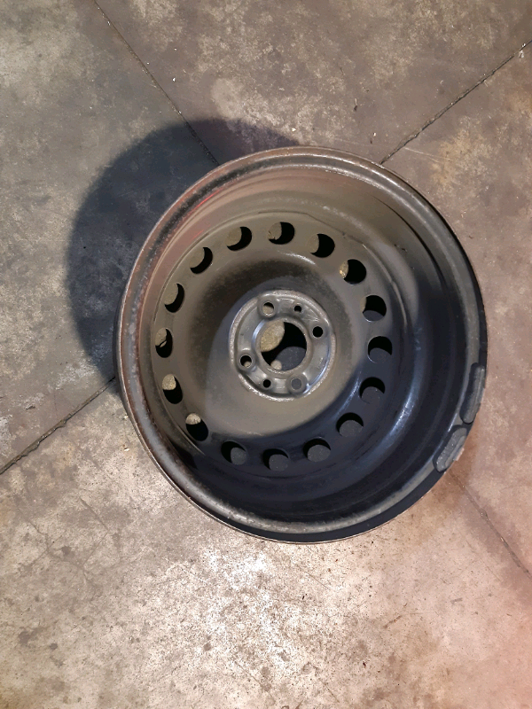 N.1 cerchio in ferro 14&quot; 4 fori Fiat bravo 5,5JX14H2 ET35