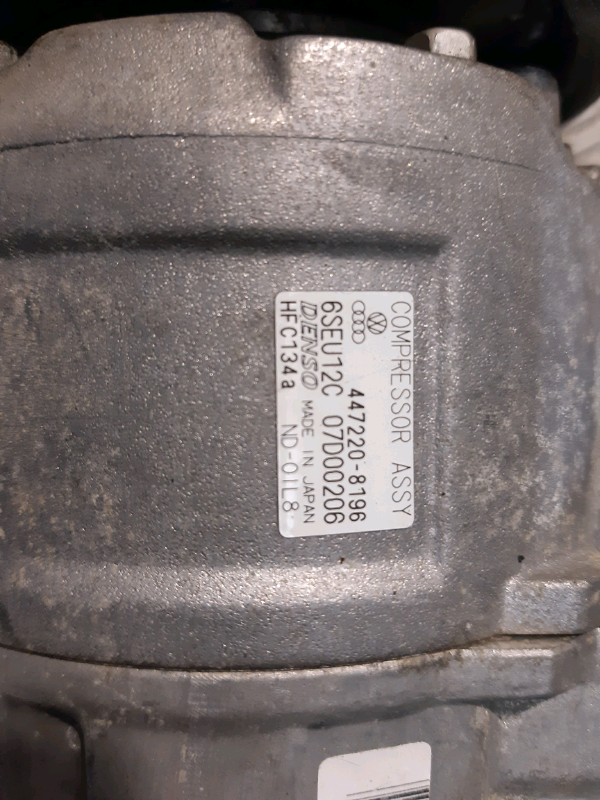 Compressore clima Audi A2 1.6 fsi COMU630 447220-8196