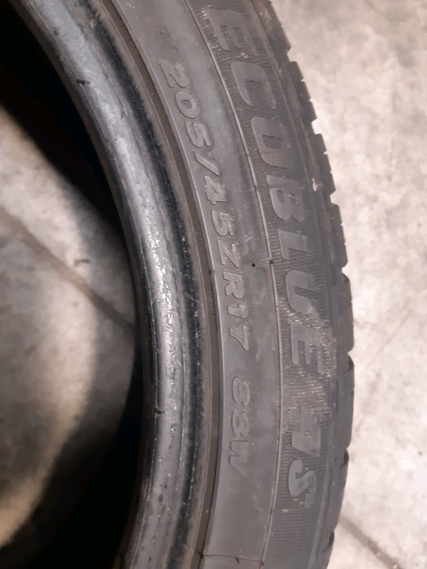 N.2 gomme m+s Superia 205 45ZR17 88W GOMMUS206