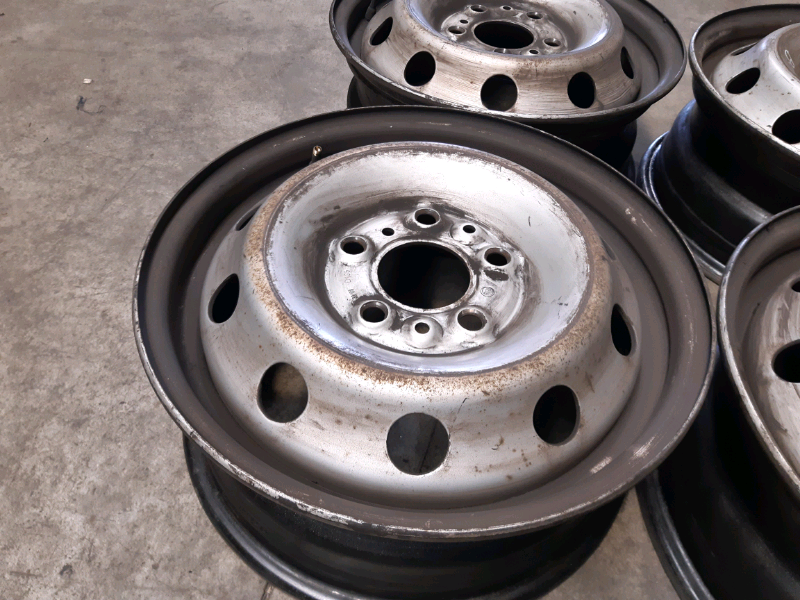 N.4 cerchi in ferro 15&quot; Peugeot boxer 2008 6JX15H2 ET68 5 FORI