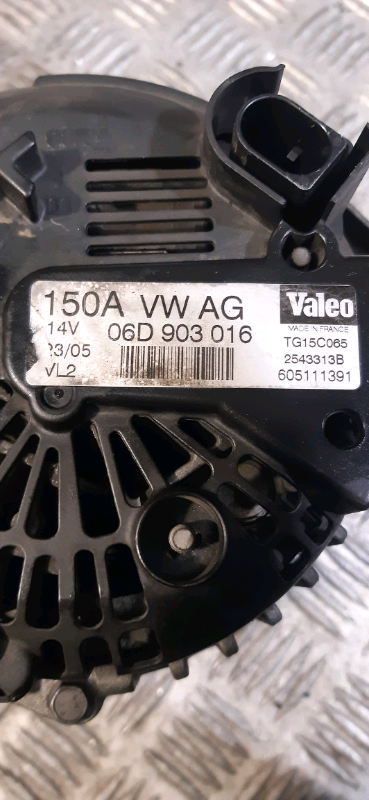 Alternatore Audi A4 1.8b BCB 06D903016 ALT698