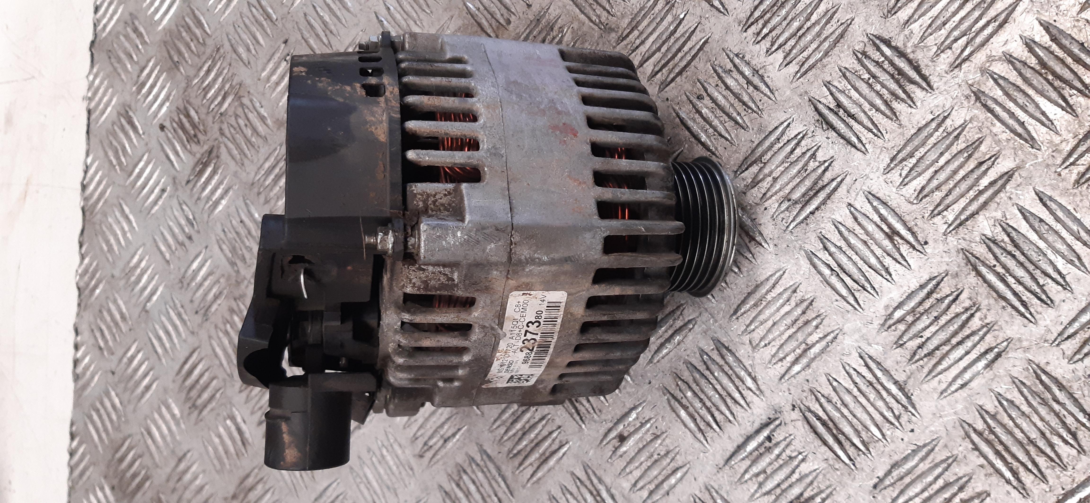 Alternatore Citroen C3 1.2b 3 cilindri 2014 9688237380 ALT718