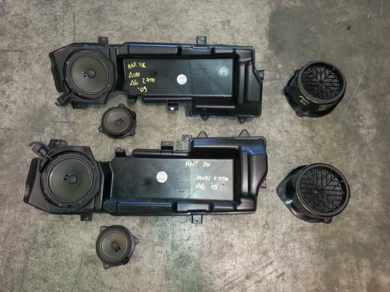 Kit completo altoparlanti originali di una Audi A6 2.7 tdi del 2009