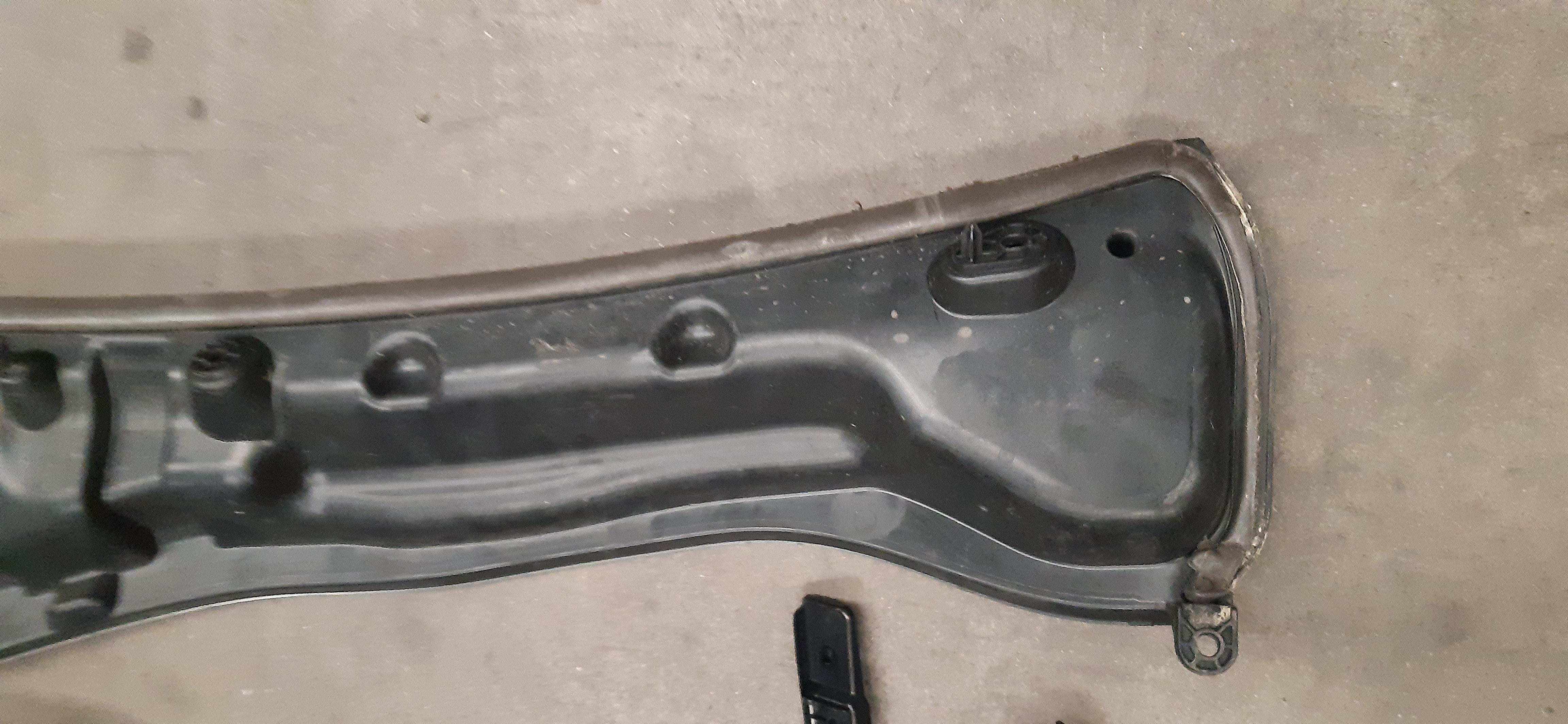 Interno completo di plastiche e tappetini in tessuto nero e grigio chiaro Smart Fortwo 3P 2017 