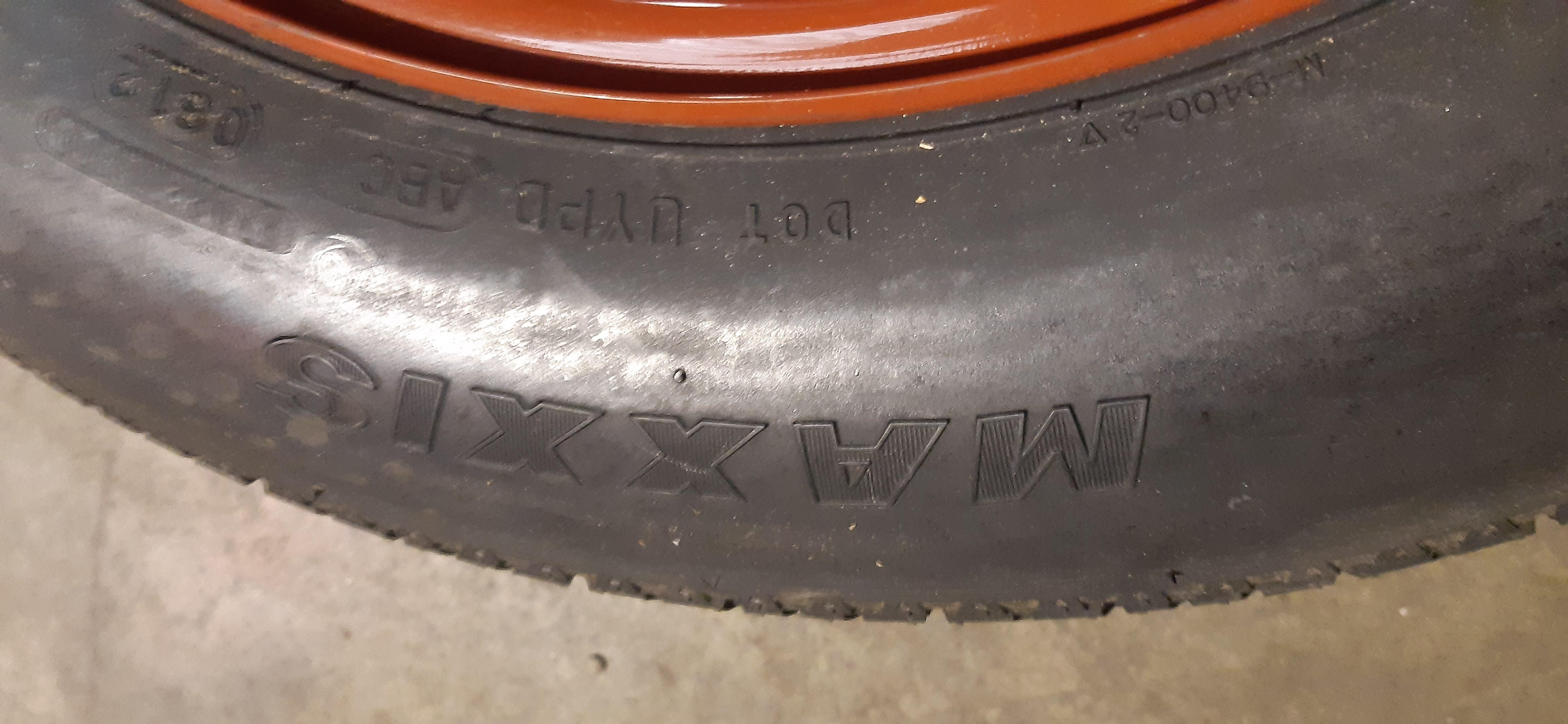 Ruotino di scorta MAXXIS Fiat 16 2.0MJ 2013 5P T135 90 D16 102M DOT0812 GOMMUS235