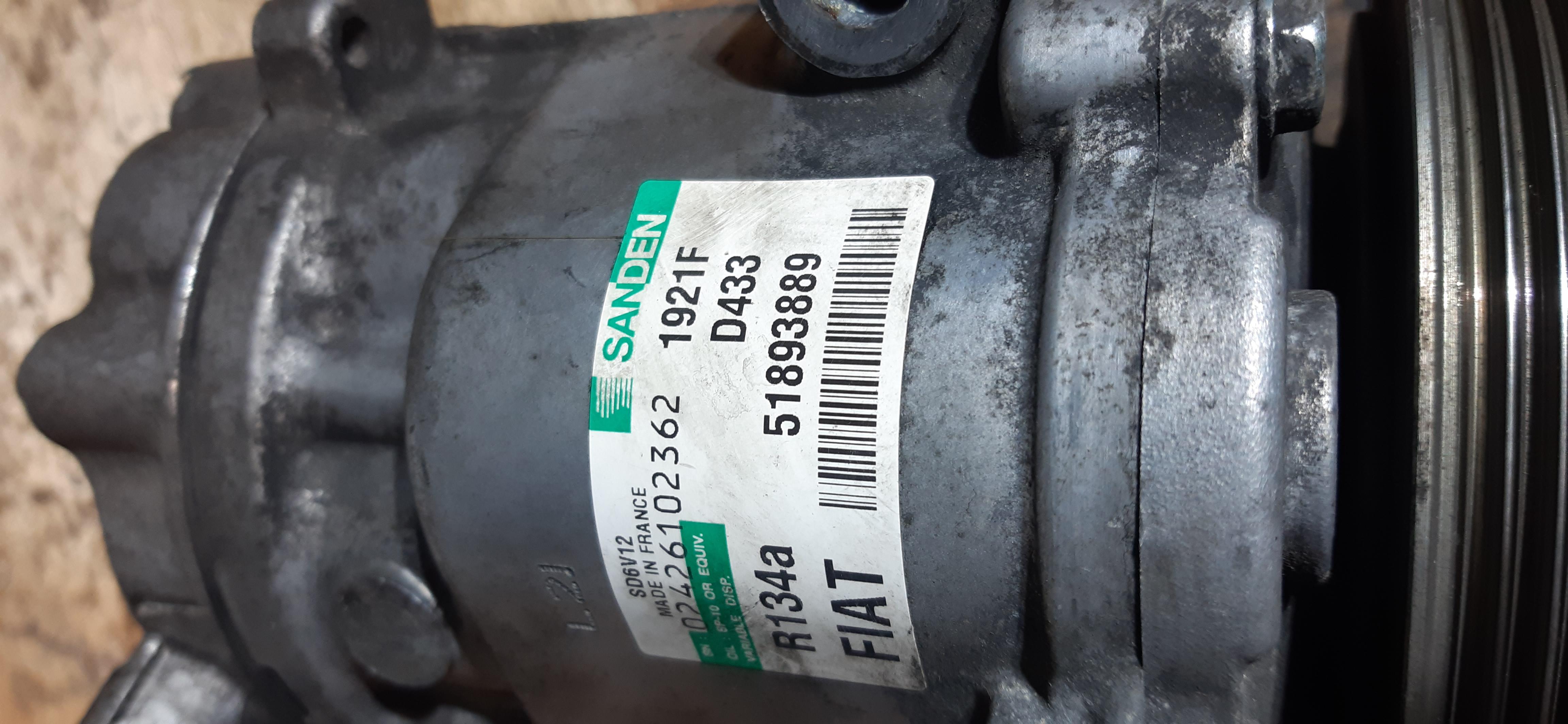 Compressore clima Fiat Fiorino 1.3MJ 2013 199B1000 51893889 COMU718